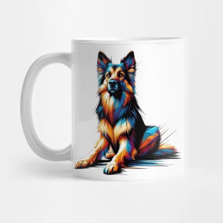 Dog Popart Mug